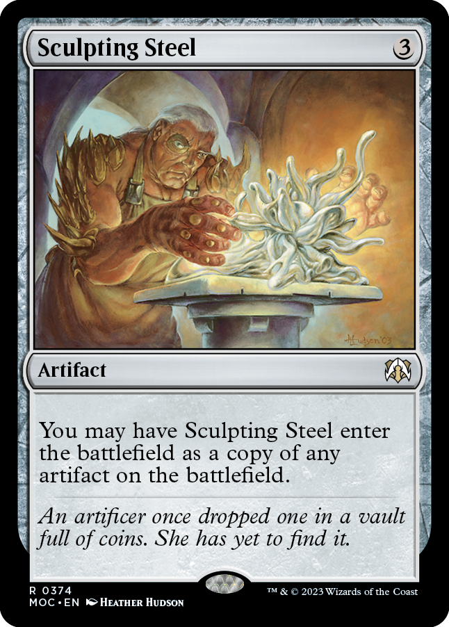 Sculpting Steel [March of the Machine Commander] | Tabernacle Games