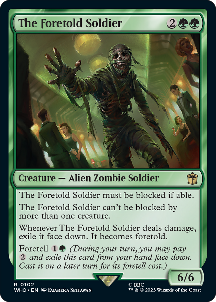 The Foretold Soldier [Doctor Who] | Tabernacle Games