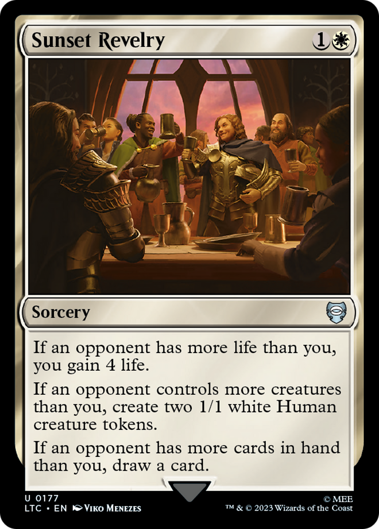 Sunset Revelry [The Lord of the Rings: Tales of Middle-Earth Commander] | Tabernacle Games