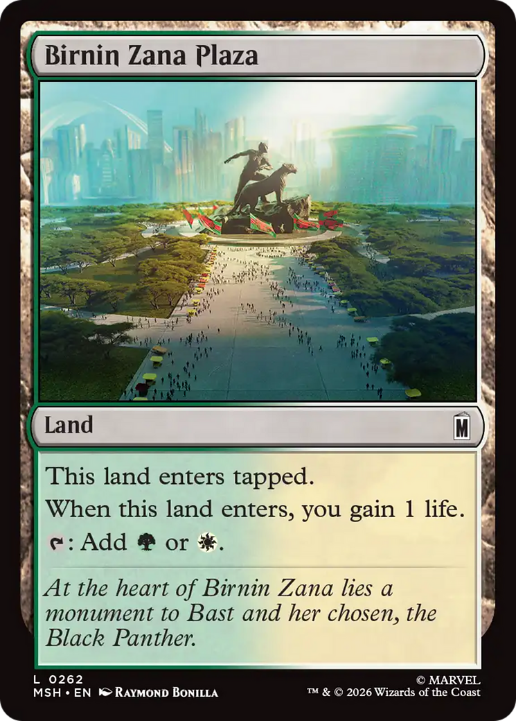 Birnin Zana Plaza [Marvel Super Heroes] | Tabernacle Games