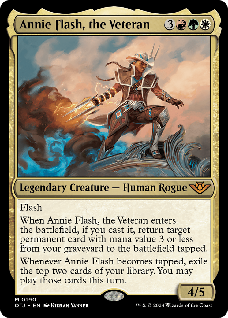 Annie Flash, the Veteran [Outlaws of Thunder Junction] | Tabernacle Games