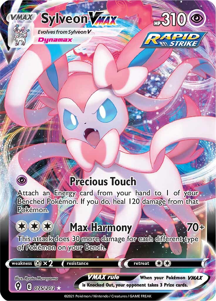 Sylveon VMAX (075/203) [Sword & Shield: Evolving Skies] | Tabernacle Games