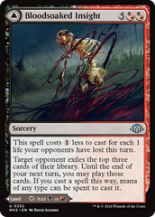 Bloodsoaked Insight // Sanguine Morass [Modern Horizons 3] | Tabernacle Games