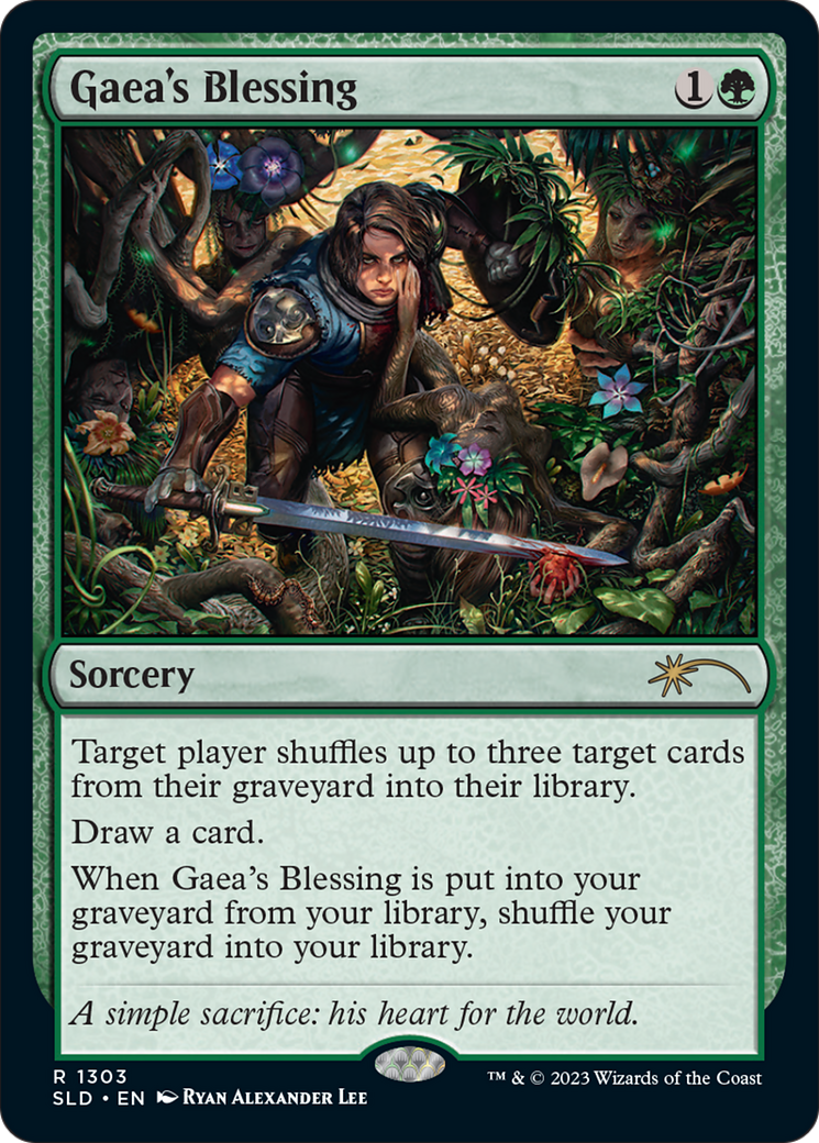 Gaea's Blessing [Secret Lair Drop Series] | Tabernacle Games