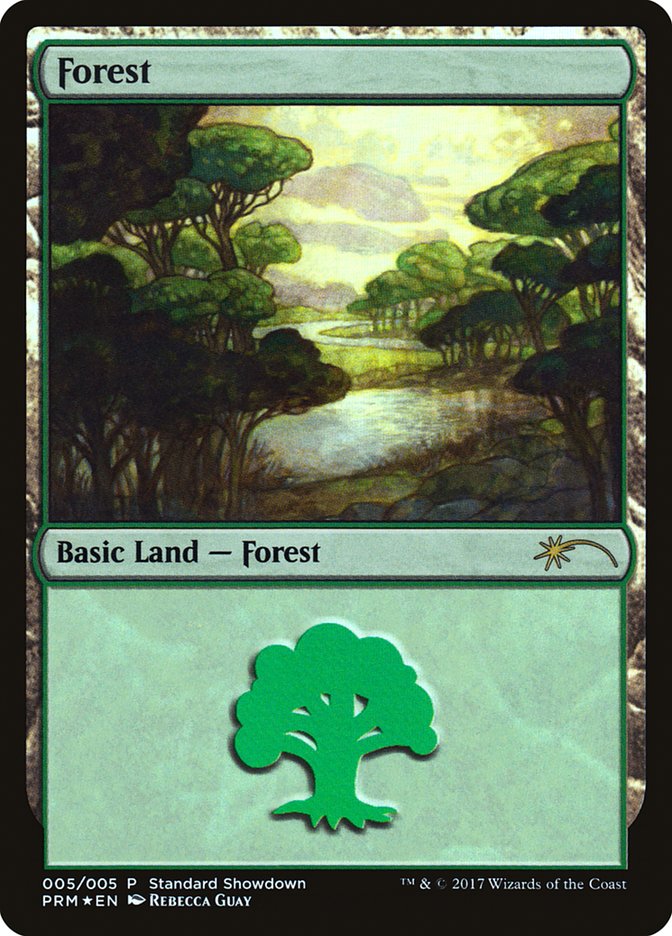 Forest (Rebecca Guay) [Standard Showdown Promos] | Tabernacle Games