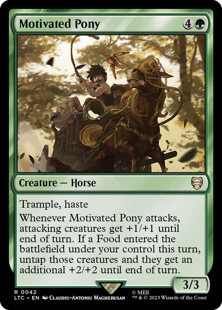 Motivated Pony [The Lord of the Rings: Tales of Middle-Earth Commander] | Tabernacle Games