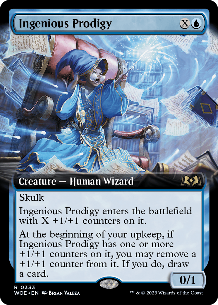 Ingenious Prodigy (Extended Art) [Wilds of Eldraine] | Tabernacle Games