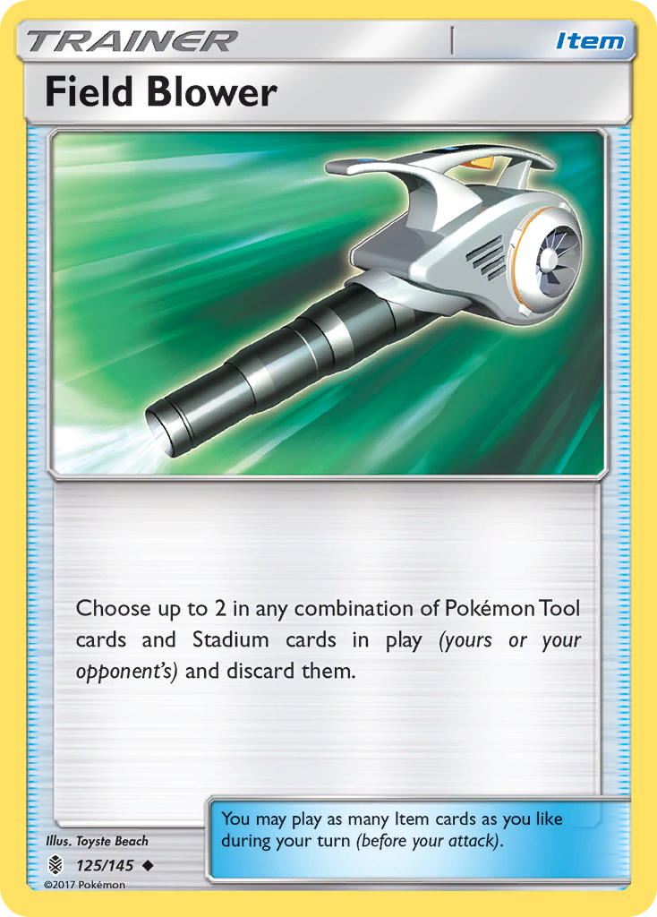 Field Blower (125/145) [Sun & Moon: Guardians Rising] | Tabernacle Games