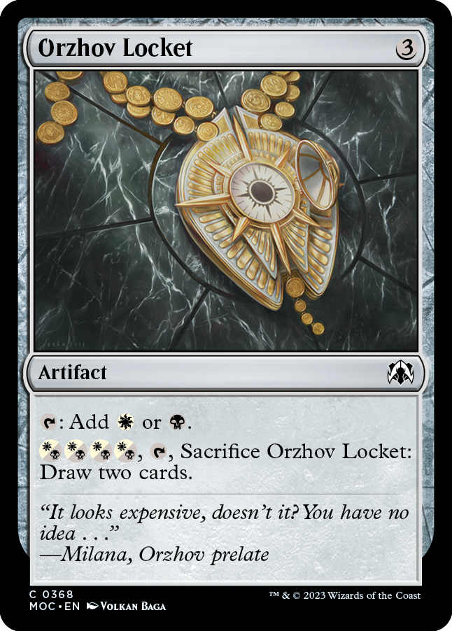 Orzhov Locket [March of the Machine Commander] | Tabernacle Games