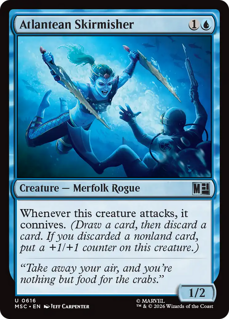 Atlantean Skirmisher [Marvel Super Heroes Commander] | Tabernacle Games