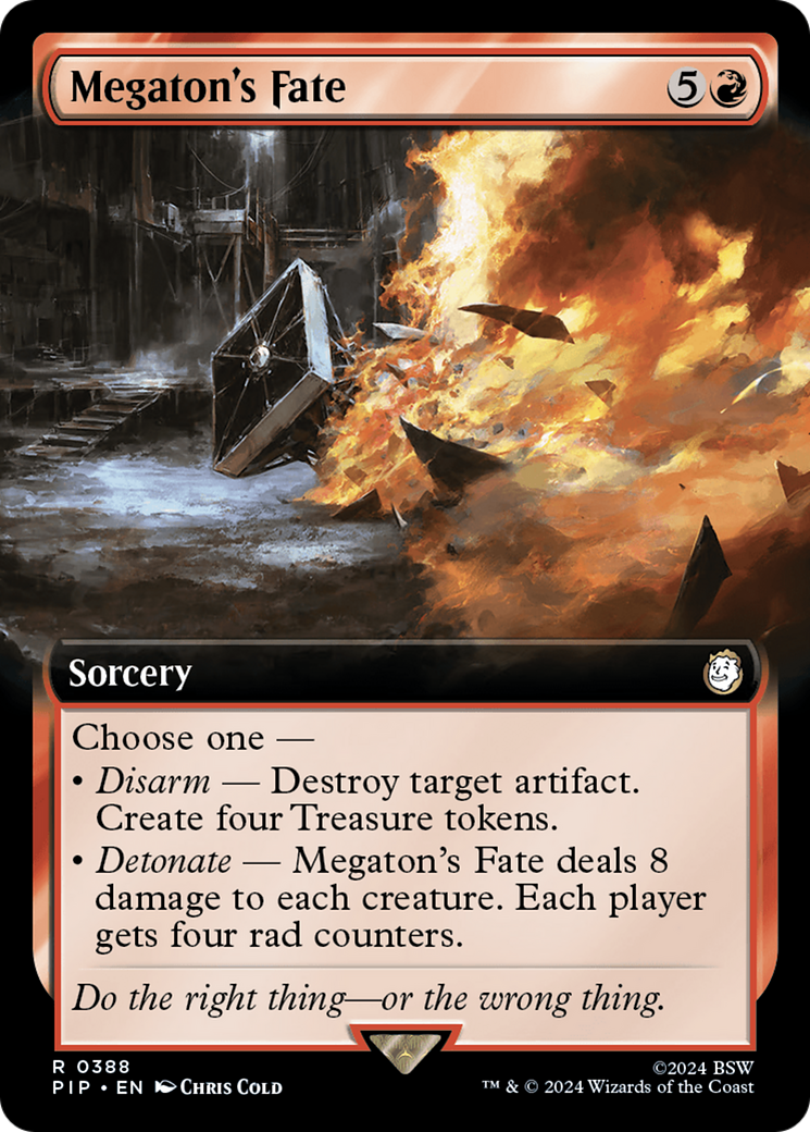 Megaton's Fate (Extended Art) [Fallout] | Tabernacle Games
