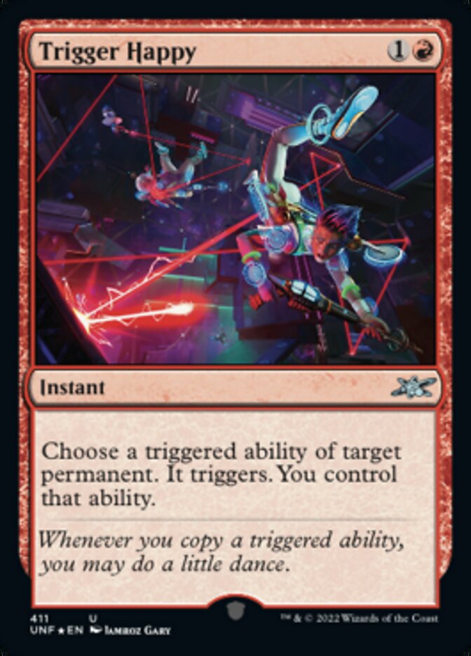 Trigger Happy (Galaxy Foil) [Unfinity] | Tabernacle Games