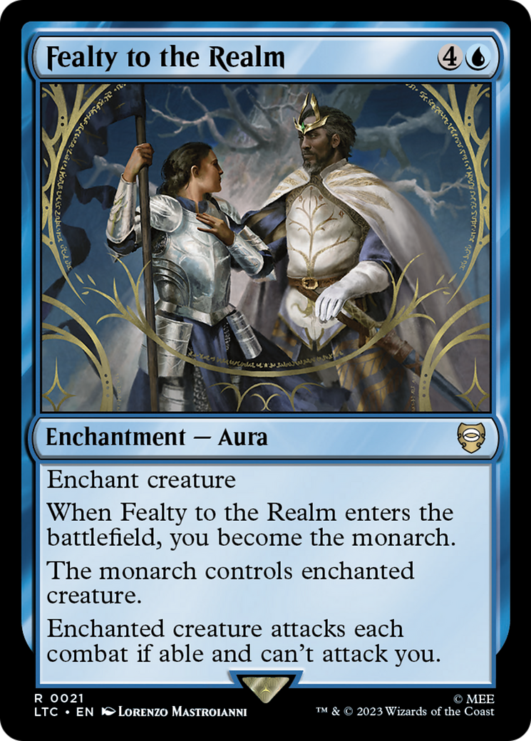 Fealty to the Realm [The Lord of the Rings: Tales of Middle-Earth Commander] | Tabernacle Games