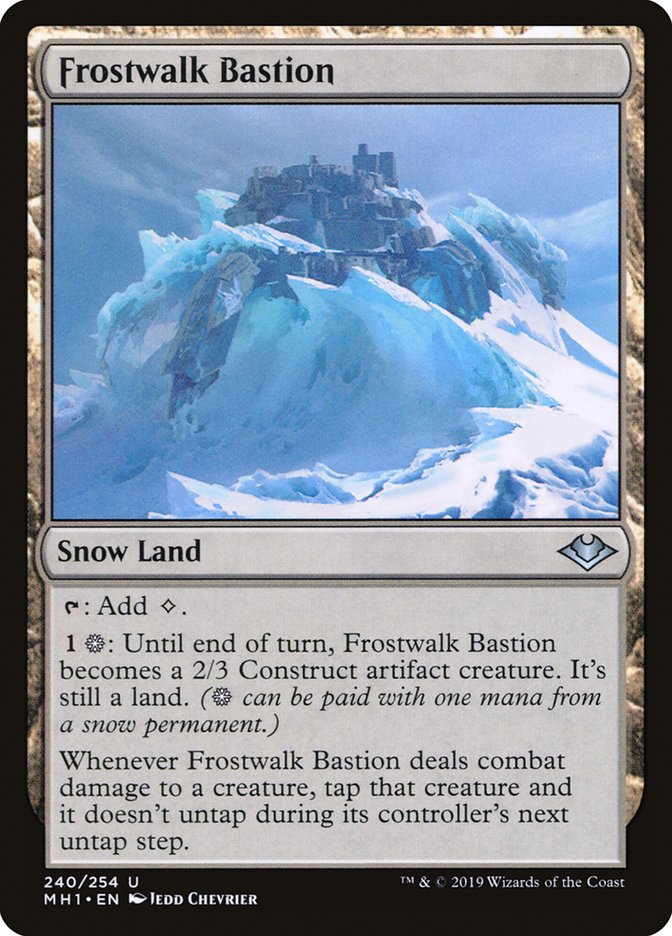 Frostwalk Bastion [Modern Horizons] | Tabernacle Games