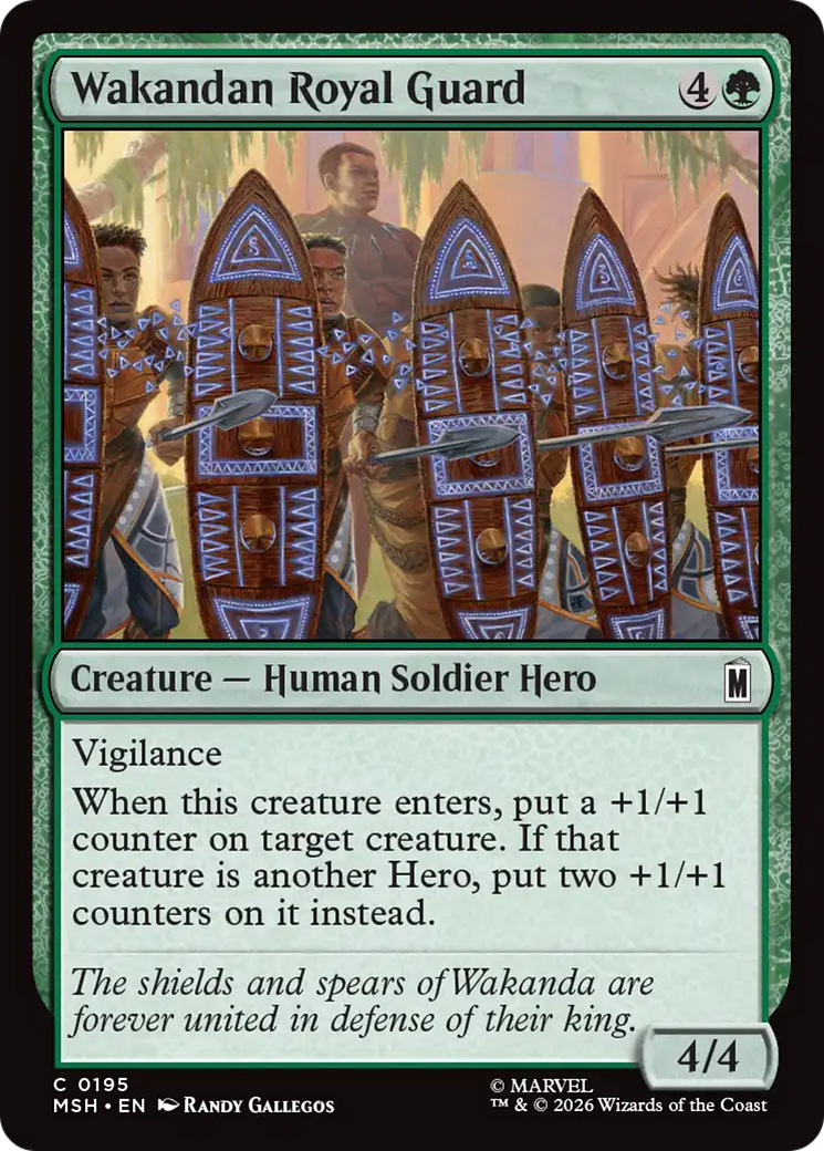 Wakandan Royal Guard [Marvel Super Heroes] | Tabernacle Games