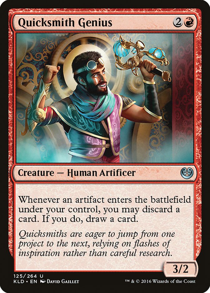 Quicksmith Genius [Kaladesh] | Tabernacle Games