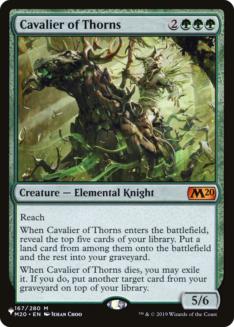 Cavalier of Thorns [The List] | Tabernacle Games
