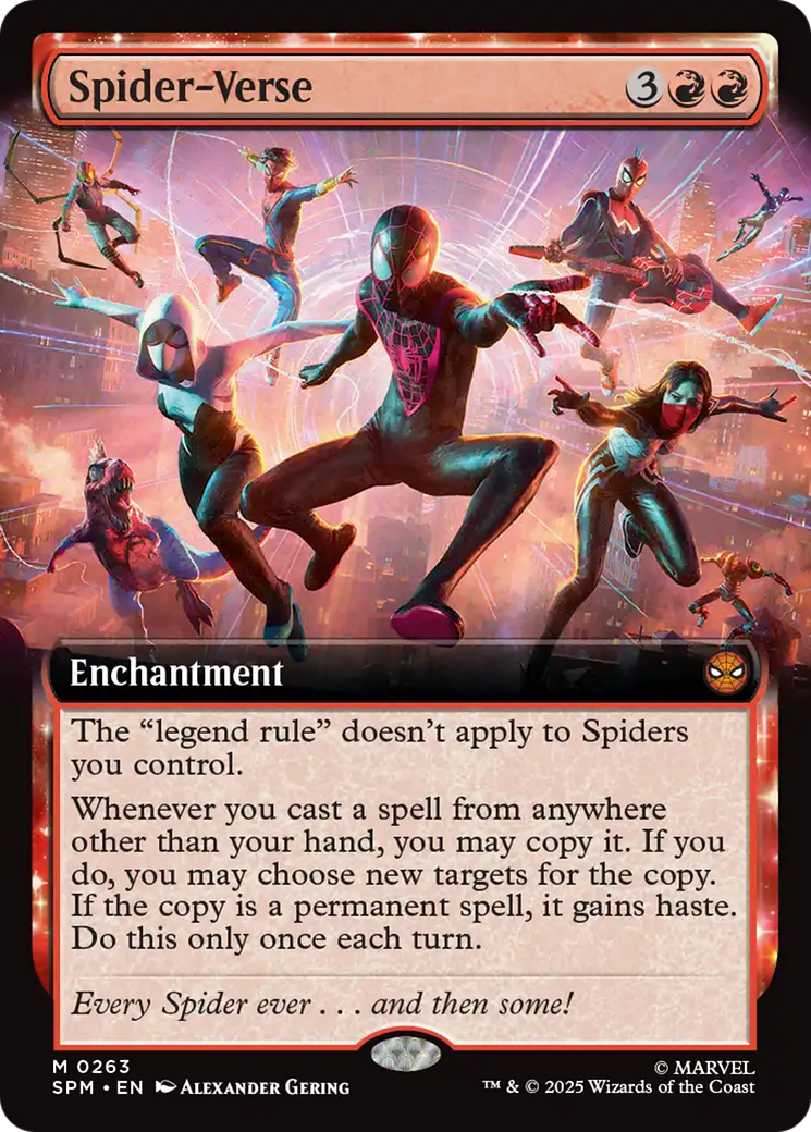 Spider-Verse (Extended Art) [Marvel's Spider-Man] | Tabernacle Games