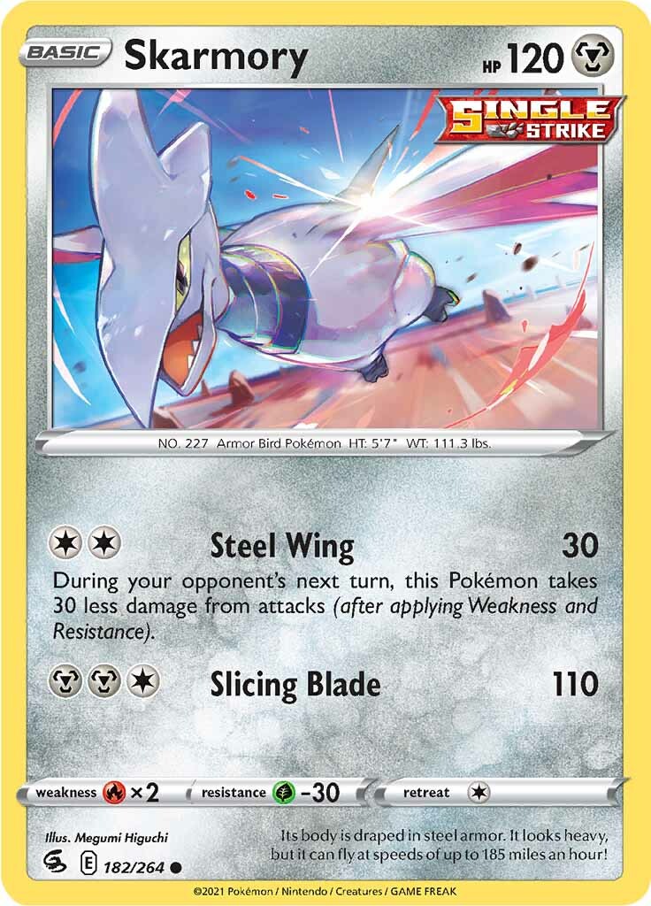 Skarmory (182/264) [Sword & Shield: Fusion Strike] | Tabernacle Games