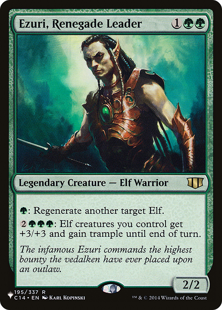 Ezuri, Renegade Leader [The List] | Tabernacle Games