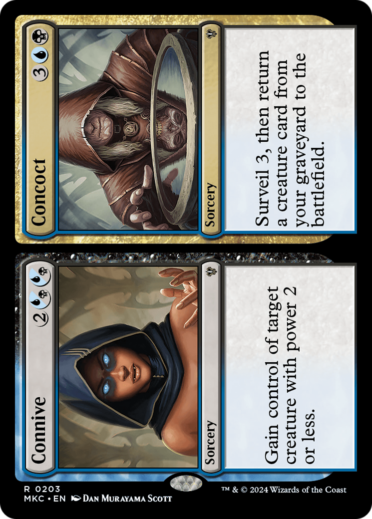 Connive // Concoct [Murders at Karlov Manor Commander] | Tabernacle Games