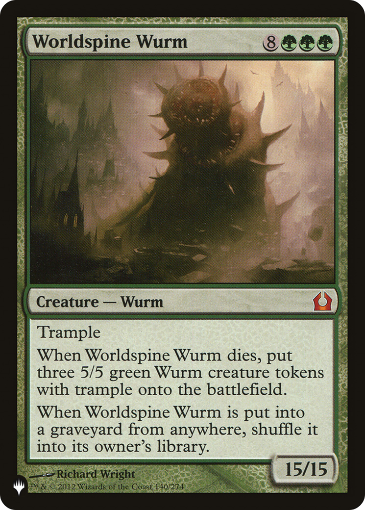 Worldspine Wurm [The List] | Tabernacle Games