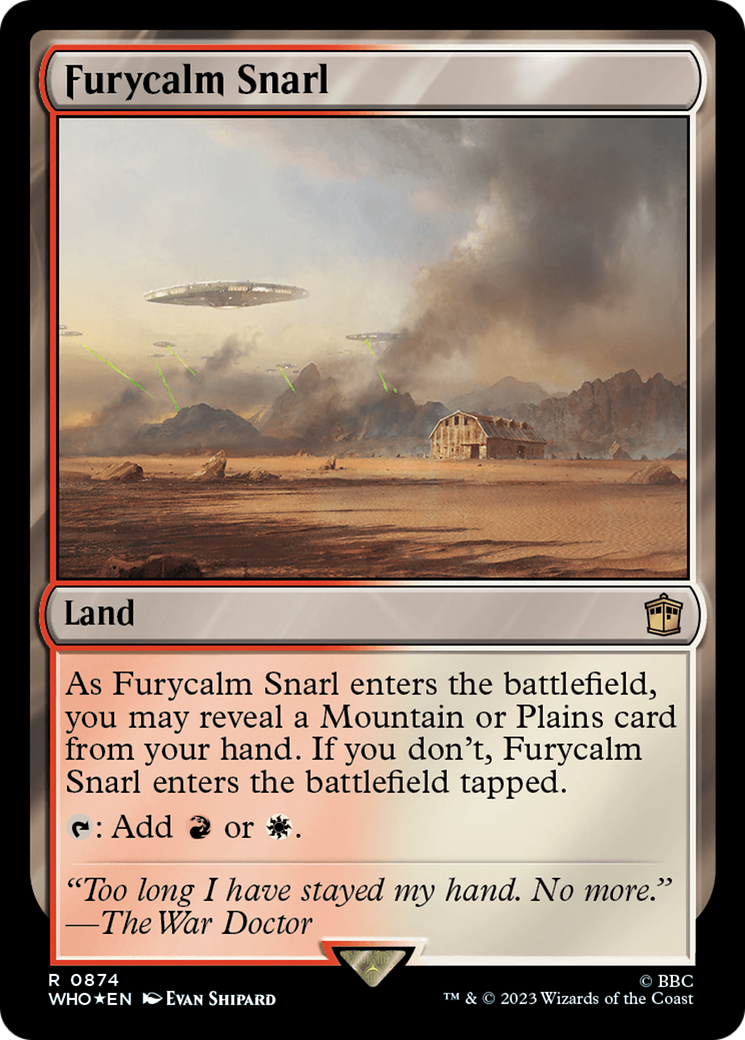 Furycalm Snarl (Surge Foil) [Doctor Who] | Tabernacle Games