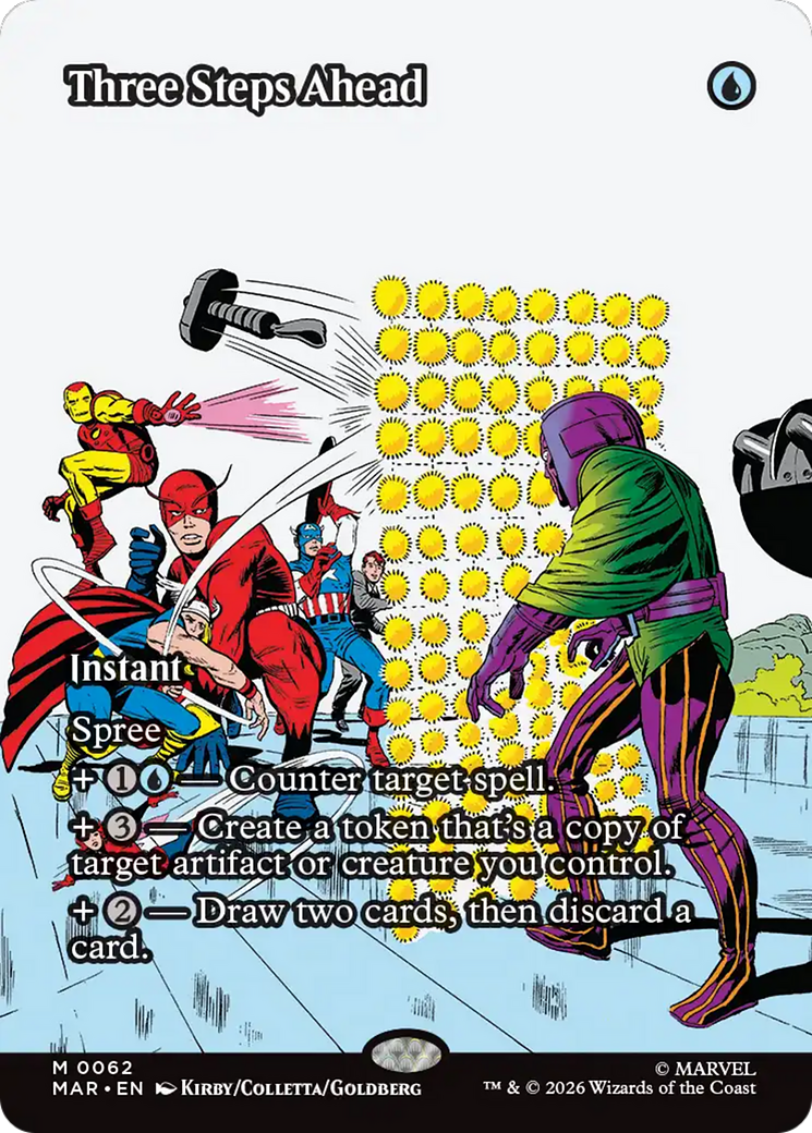 Three Steps Ahead (Borderless) [Marvel Universe: Eternal-Legal] | Tabernacle Games