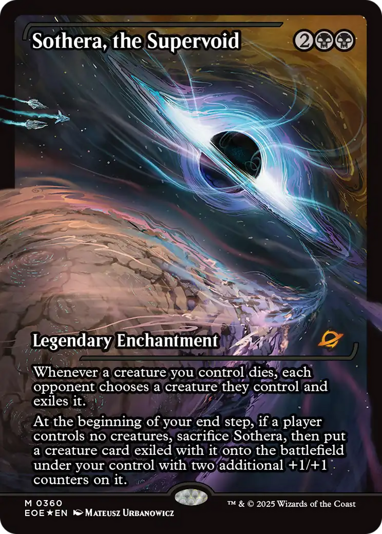 Sothera, the Supervoid (Showcase) [Edge of Eternities] | Tabernacle Games