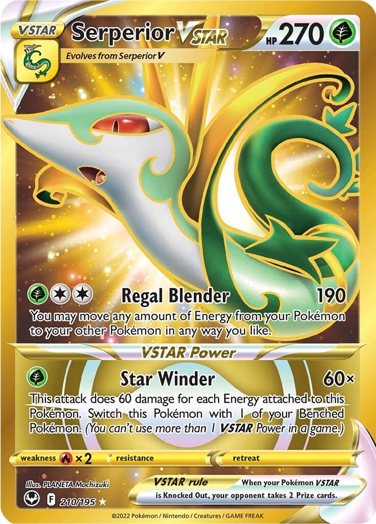 Serperior VSTAR (210/195) [Sword & Shield: Silver Tempest] | Tabernacle Games