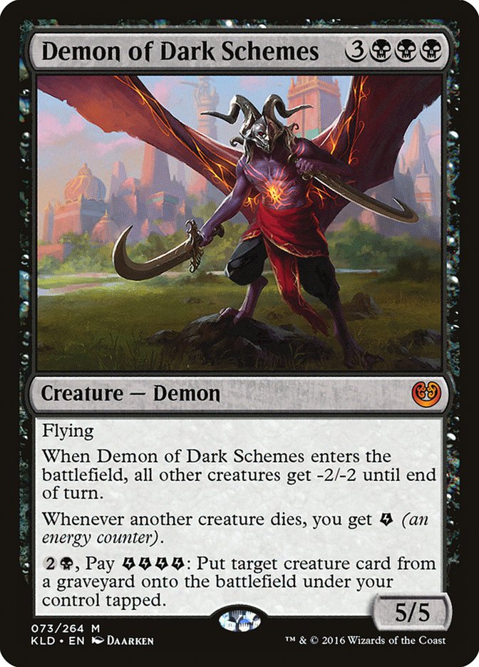Demon of Dark Schemes [Kaladesh] | Tabernacle Games