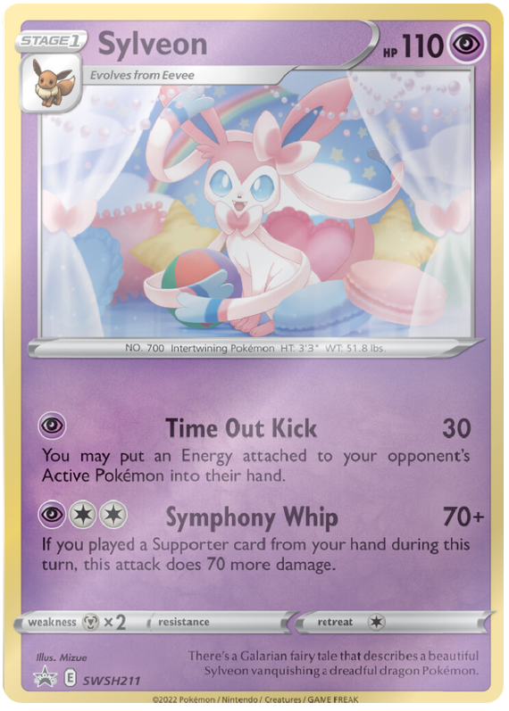 Sylveon (SWSH211) [Sword & Shield: Black Star Promos] | Tabernacle Games