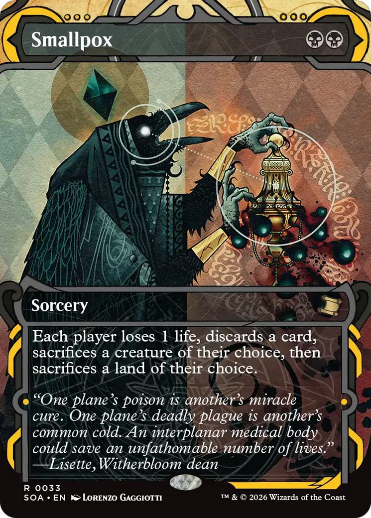 Smallpox [Secrets of Strixhaven: Mystical Archive] | Tabernacle Games