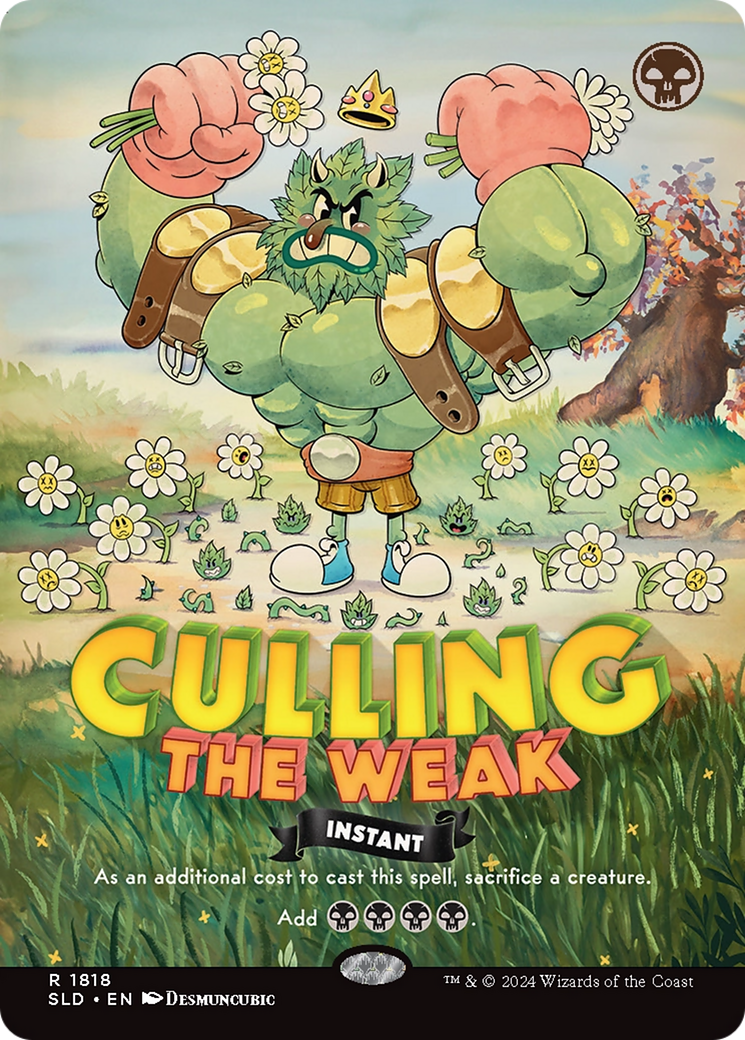 Culling the Weak (Rainbow Foil) [Secret Lair Drop Series] | Tabernacle Games