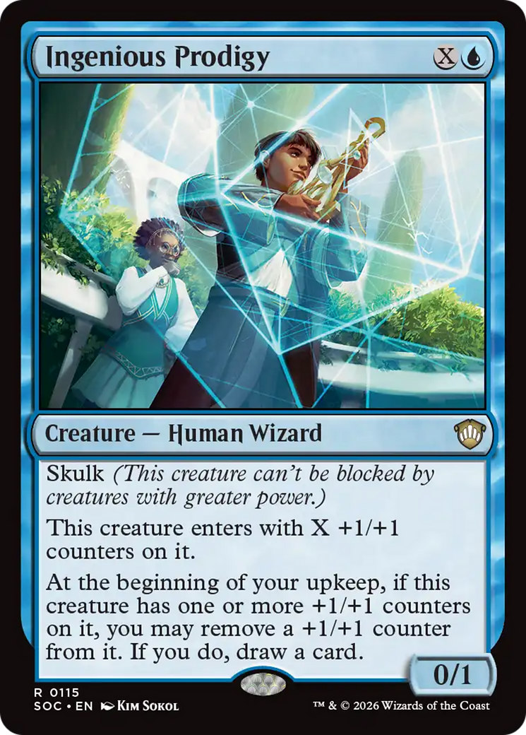 Ingenious Prodigy [Secrets of Strixhaven Commander] | Tabernacle Games