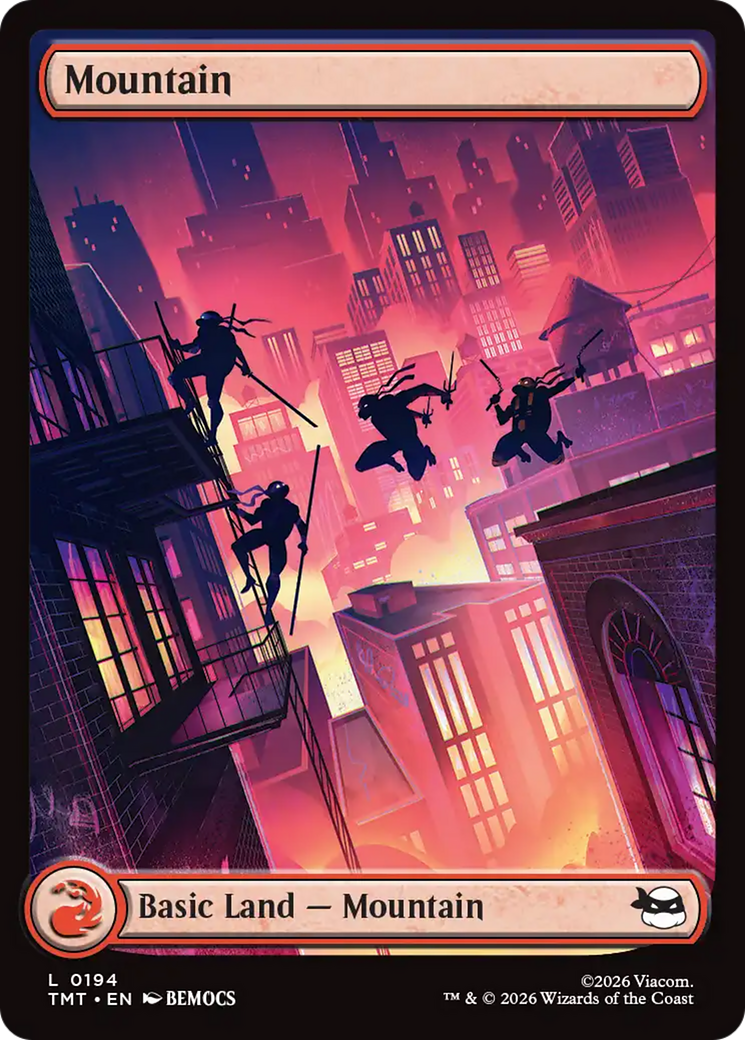 Mountain (0194) [Teenage Mutant Ninja Turtles] | Tabernacle Games