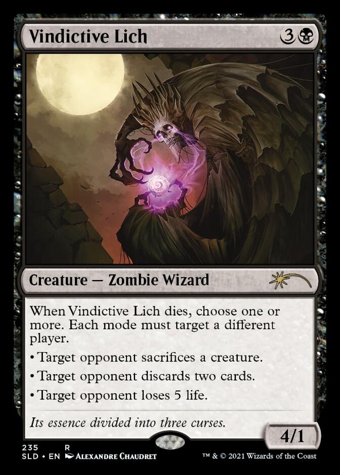 Vindictive Lich [Secret Lair Drop Series] | Tabernacle Games