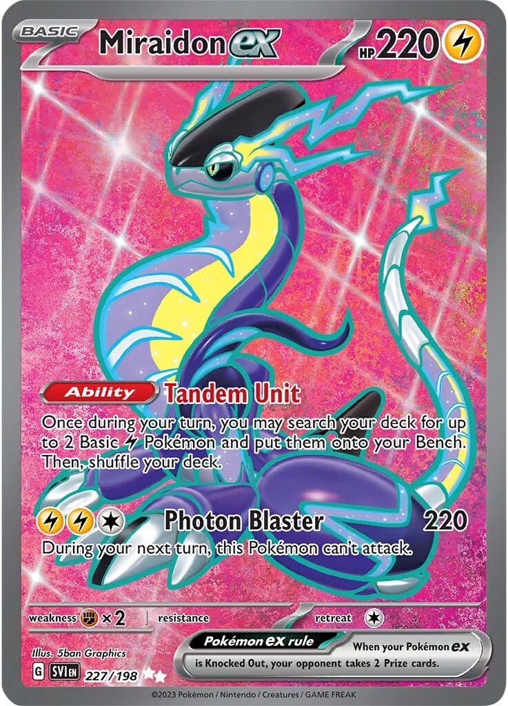 Miraidon ex (227/198) [Scarlet & Violet: Base Set] | Tabernacle Games