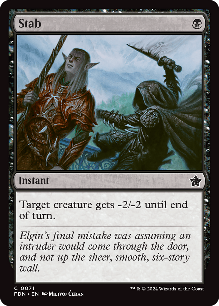 Stab [Foundations] | Tabernacle Games