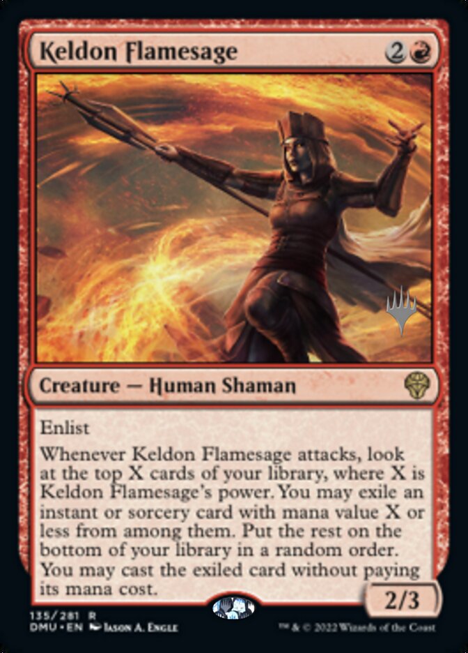 Keldon Flamesage (Promo Pack) [Dominaria United Promos] | Tabernacle Games