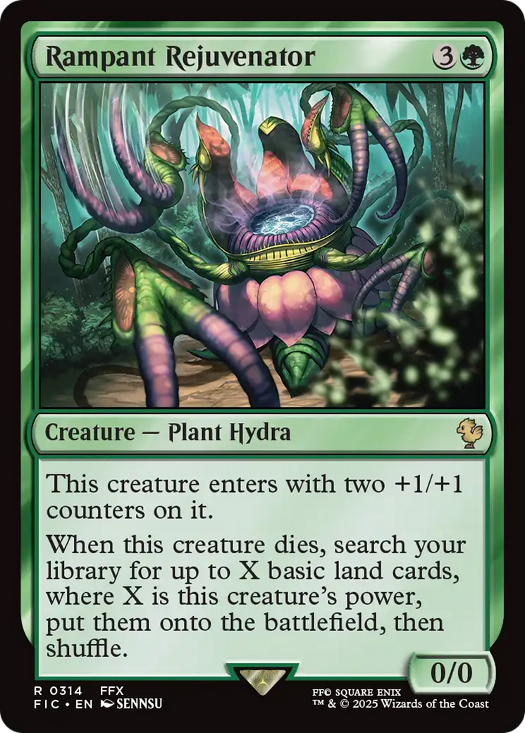 Rampant Rejuvenator [FINAL FANTASY Commander] | Tabernacle Games