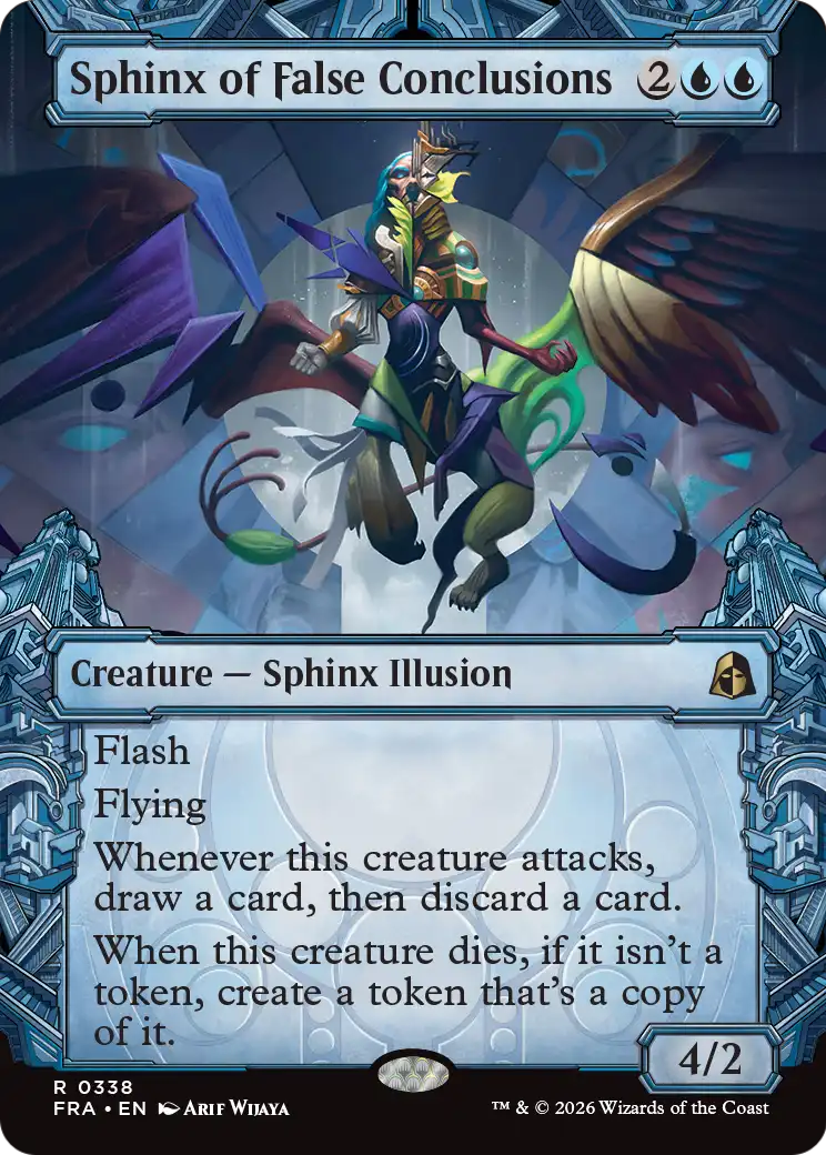 Sphinx of False Conclusions (Showcase) [Reality Fracture] | Tabernacle Games