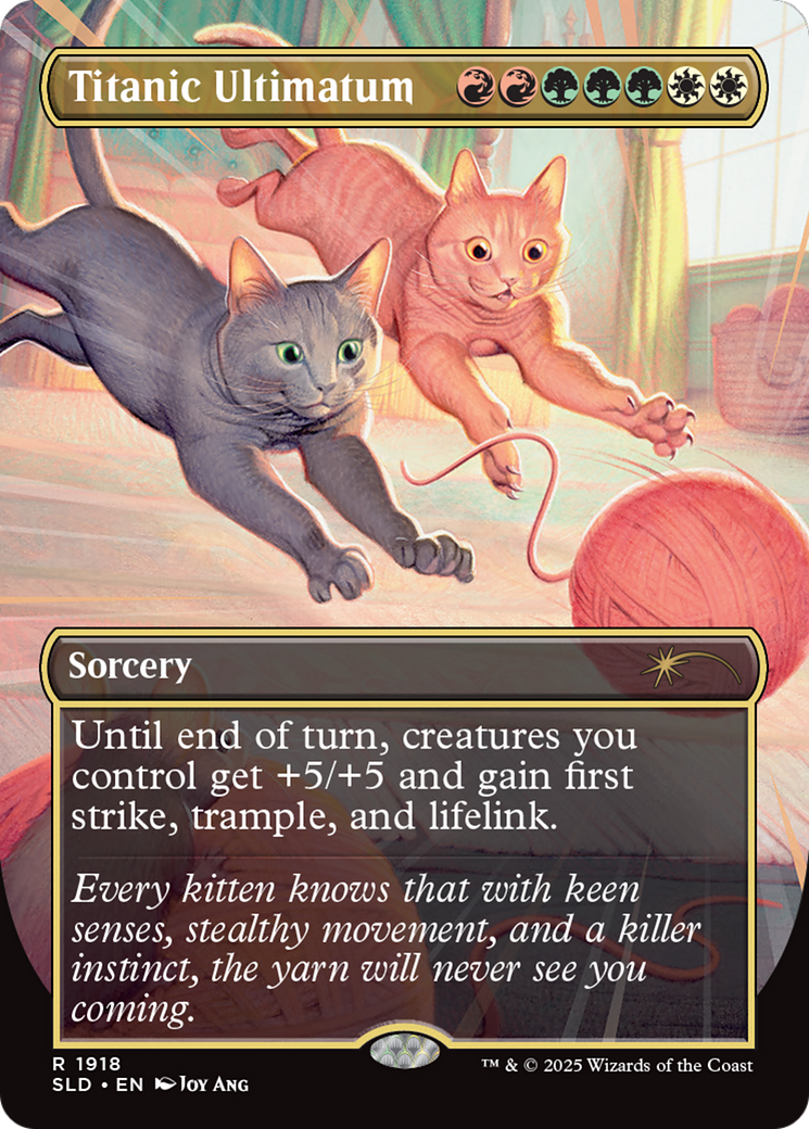 Titanic Ultimatum (1918) (Rainbow Foil) [Secret Lair Drop Series] | Tabernacle Games