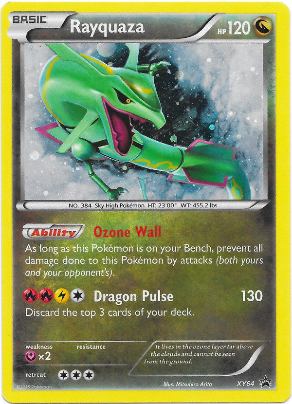 Rayquaza (XY64) (Jumbo Card) [XY: Black Star Promos] | Tabernacle Games