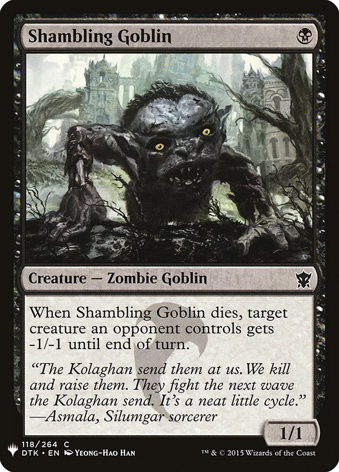 Shambling Goblin [Mystery Booster] | Tabernacle Games