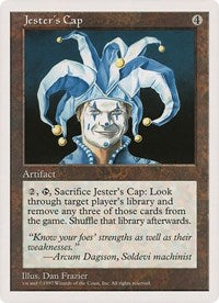 Jester's Cap (Oversized) [Oversize Cards] | Tabernacle Games