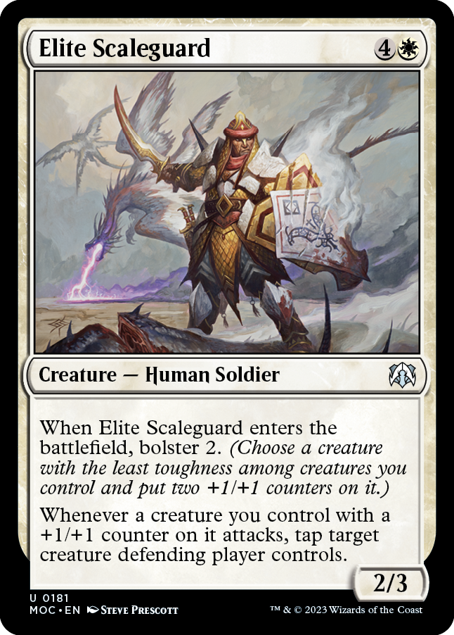 Elite Scaleguard [March of the Machine Commander] | Tabernacle Games