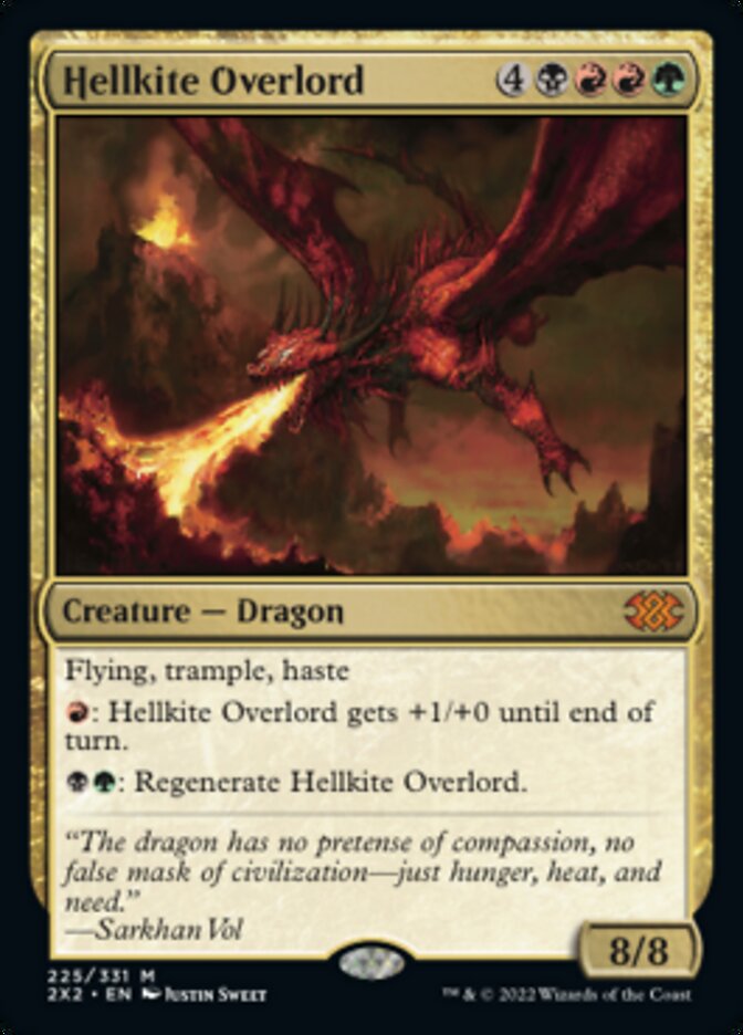 Hellkite Overlord [Double Masters 2022] | Tabernacle Games