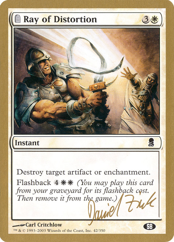 Ray of Distortion (Daniel Zink) (SB) [World Championship Decks 2003] | Tabernacle Games