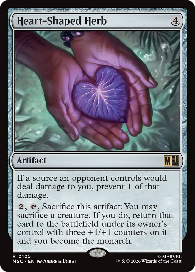 Heart-Shaped Herb [Marvel Super Heroes Commander] | Tabernacle Games